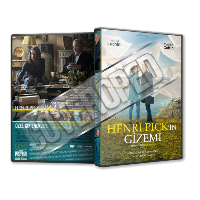 Henri Pick'in Gizemi - Le mystère Henri Pick 2019 Türkçe Dvd Cover Tasarımı